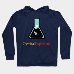 Chemical engineering text, chemistry, engineer Hoodie